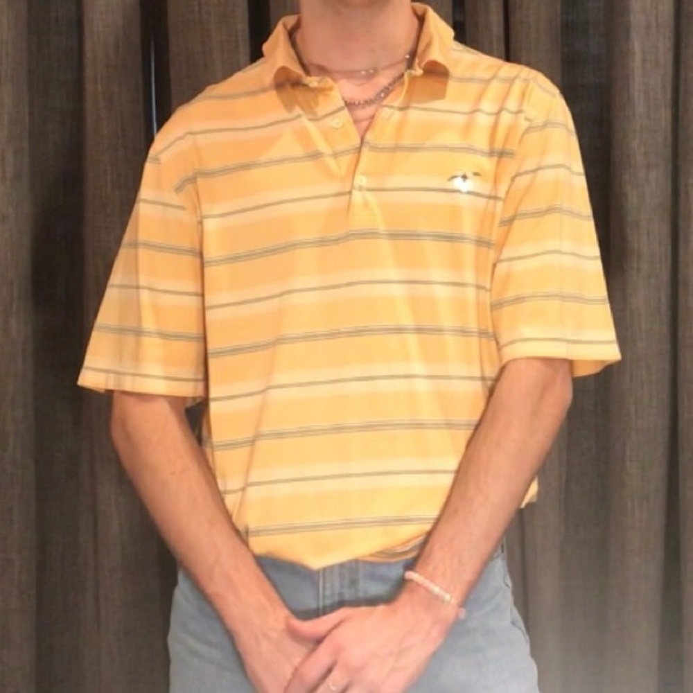 Fairway & Greene Striped Polo